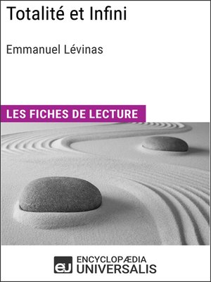 cover image of Totalité et Infini d'Emmanuel Lévinas